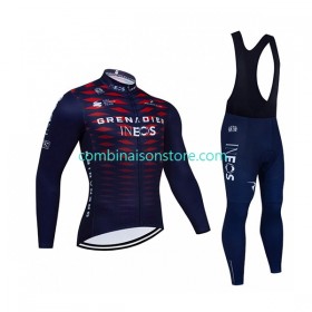 Combinaison Cycliste M/L + Collant à Bretelles 2022 Ineos Grenadiers N005